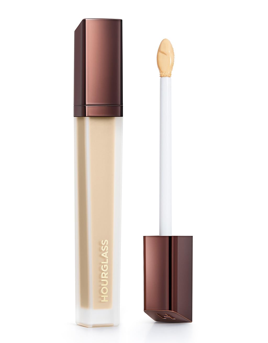 HOURGLASS concealer front packaging showing shade and finish benefits