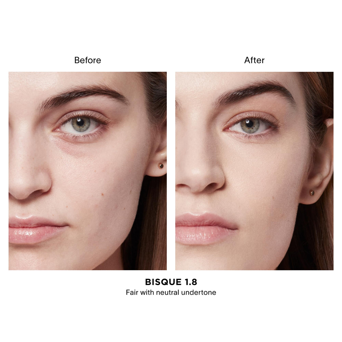 HOURGLASS multiple shade swatches on skin illustrating shade range