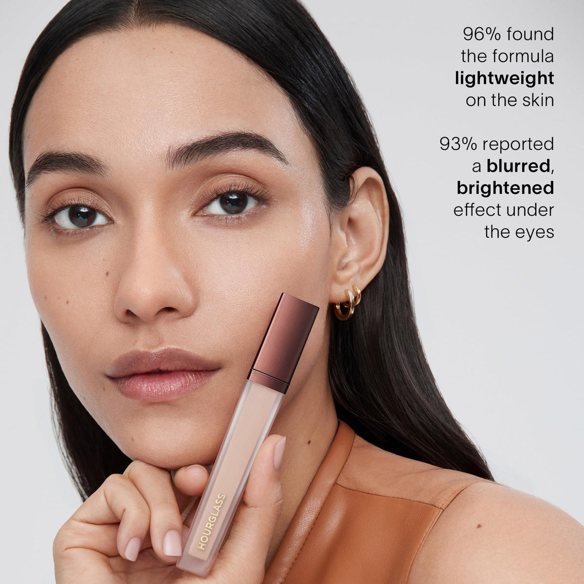 HOURGLASS arranged shade range display showing inclusive matching options