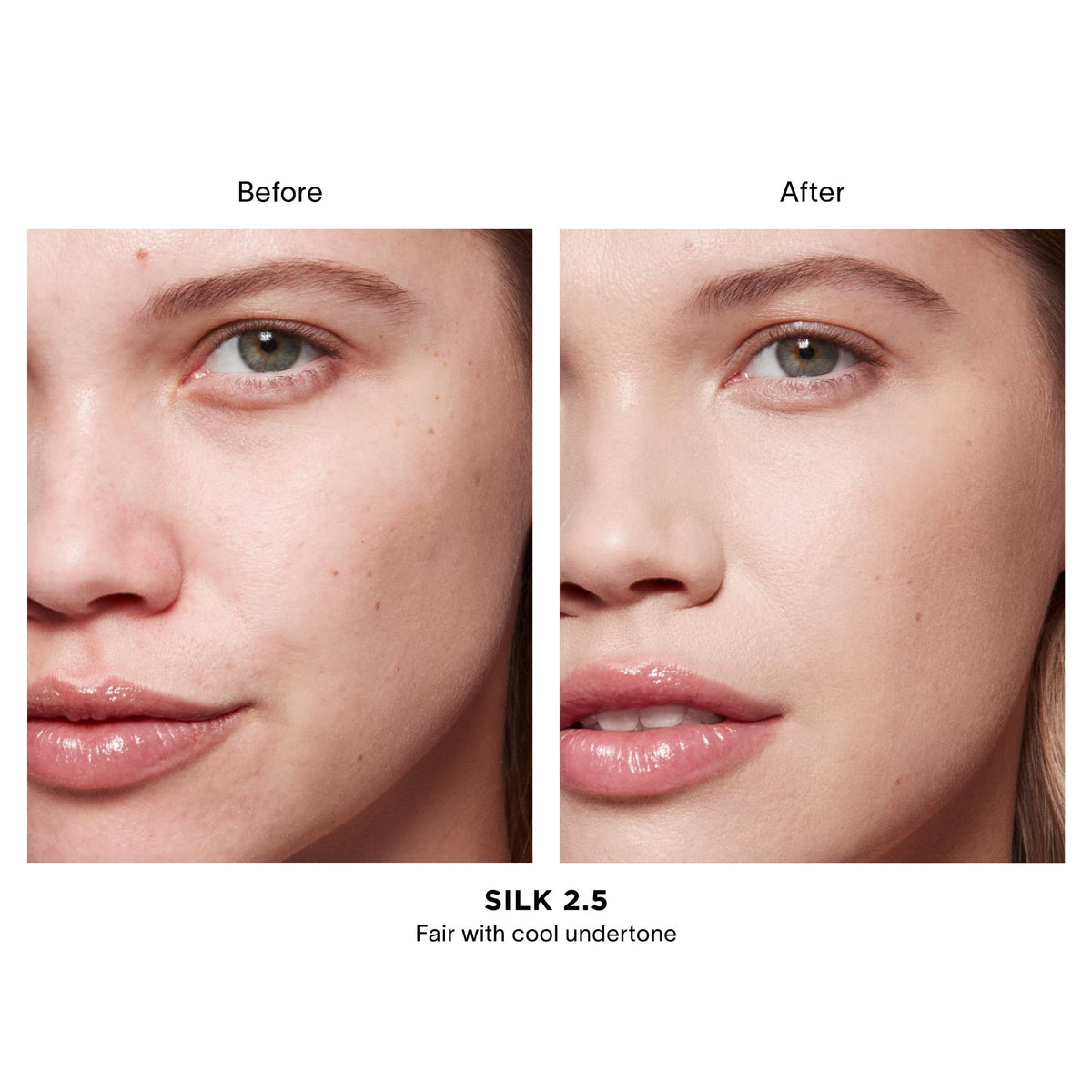 Hourglass Vanish texture closeup showing creamy, lightweight finish for smooth blending