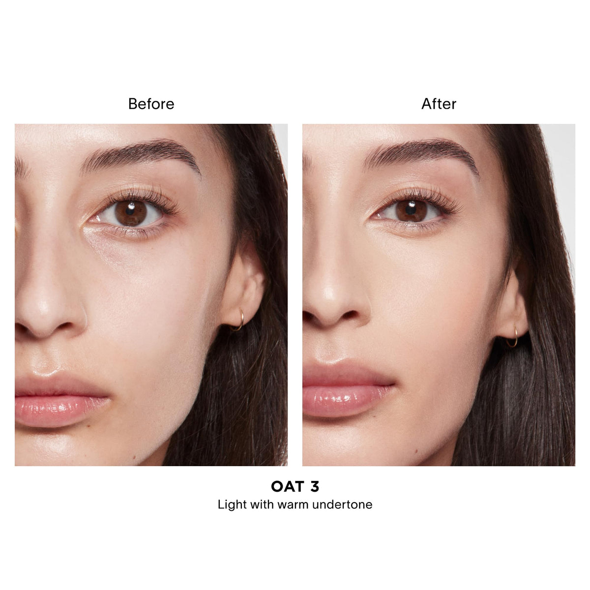HOURGLASS lightweight concealer texture close-up showing smooth blendability