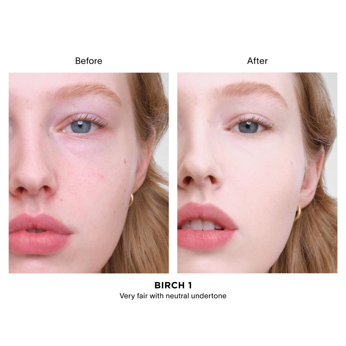 HOURGLASS concealer texture swipe demonstrating creamy, blendable finish benefit