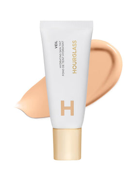 Hourglass Veil front packaging showing product and branding for effortless glow