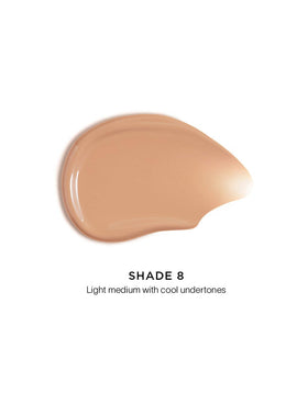 HOURGLASS pump dispenser dispensing tint for controlled application benefit