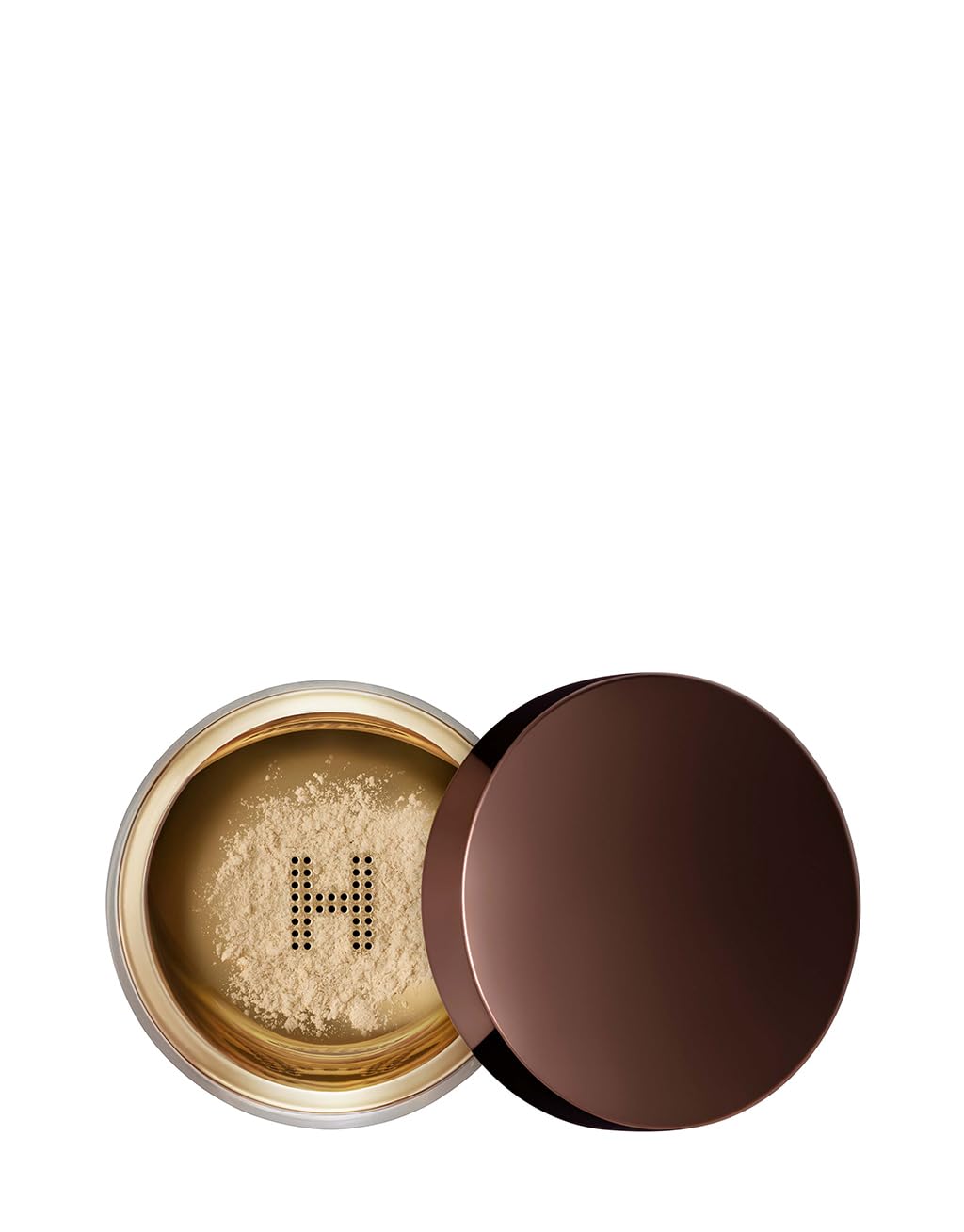 HOURGLASS close-up powder texture illustrating ultra-fine particles for smooth finish
