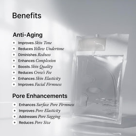 House of B before after morning comparison illustrating visible glow and hydrated-looking skin