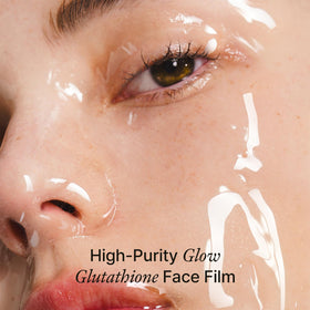 House of B open kit with ampoule and hydrogel film visible