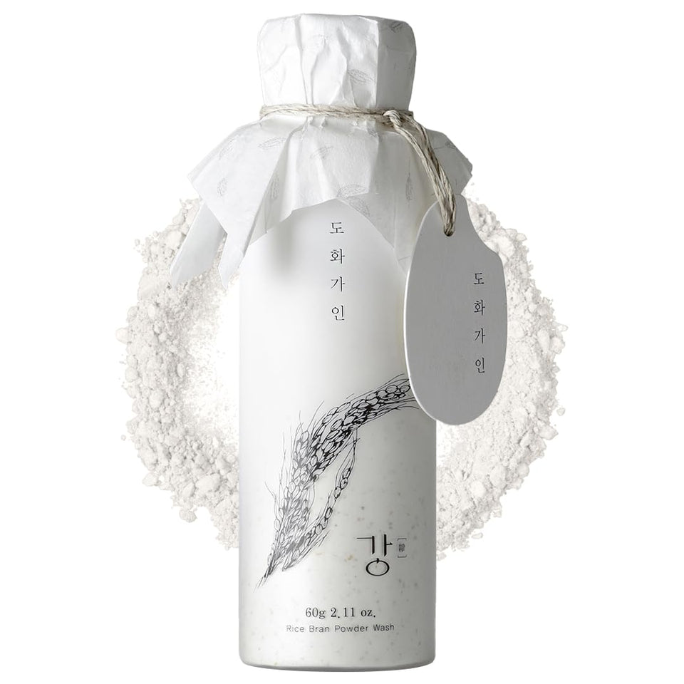 House of Dohwa front packaging showing product and clear label, highlights gentle exfoliation