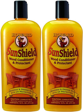 HOWARD front packaging showing two 16oz bottles and product benefit