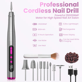 Hoxida placed in a home manicure setup showing portability and at-home convenience benefit