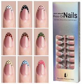 HPYFOI layout displaying 12 nail sizes for perfect fit and fast matching benefit