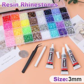 HRLbrc open color grid with 32 compartments displaying variety for easy project selection