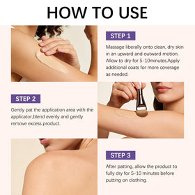 HRTTUO setting powder detail showing how to lock in waterproof coverage
