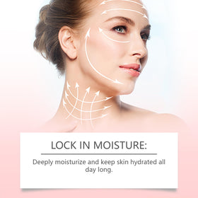 hsdtas Finones applying serum to face for hydrated, smooth skin