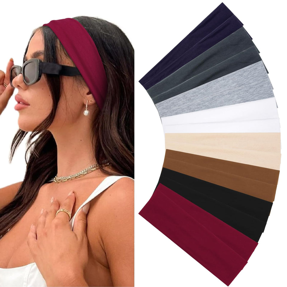 Huachi front packaging showing 16 neutral headbands and easy selection benefit