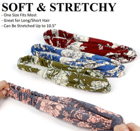Huachi headband on model to show true size and proportional fit