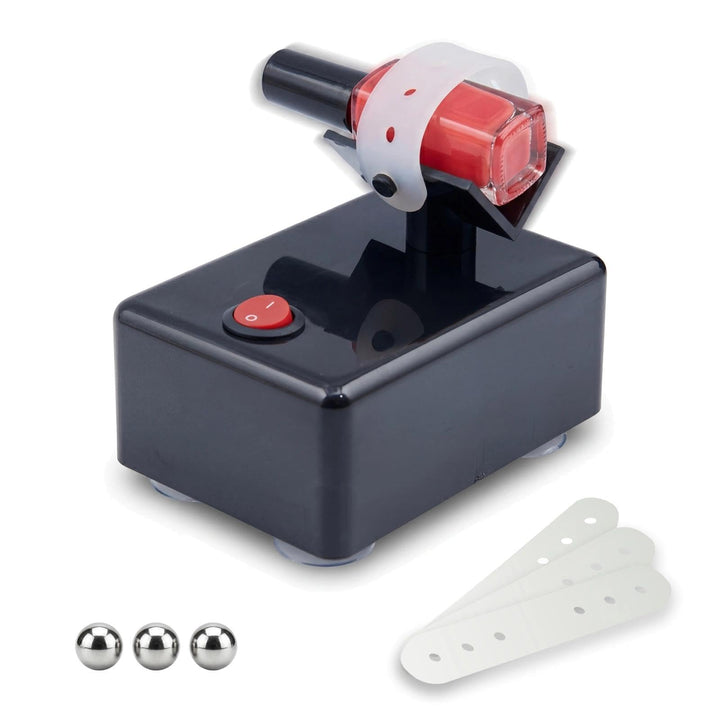 HUBEST front view of shaker showing compact design and stability benefits