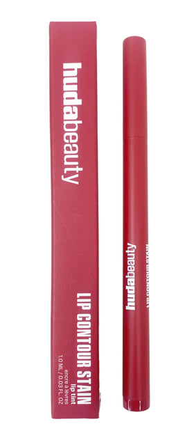 Huda front packaging showing Cinnamon shade and compact design for travel