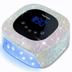 HUGMAPLE front view with sparkling diamond finish showing glamorous design and pro look