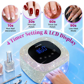 HUGMAPLE infrared sensor activating as hand enters, enabling hands-free curing