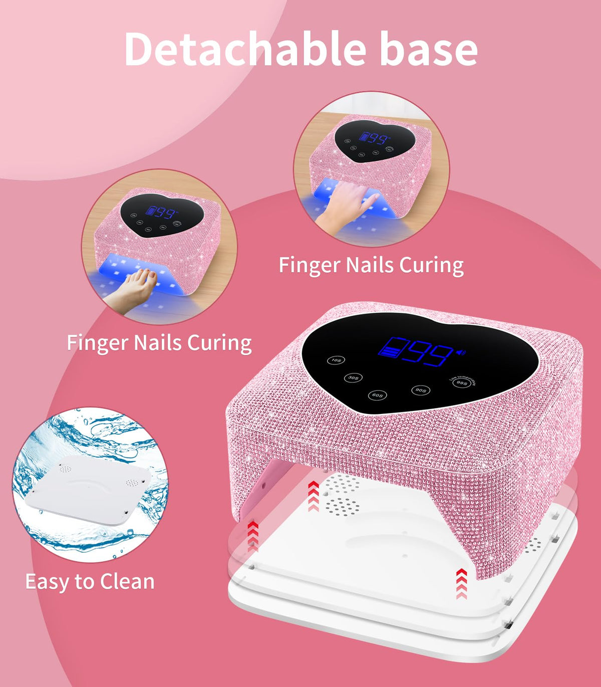 HUGMAPLE salon lifestyle setup demonstrating professional results at home
