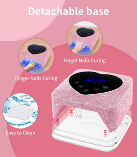 HUGMAPLE salon lifestyle setup demonstrating professional results at home