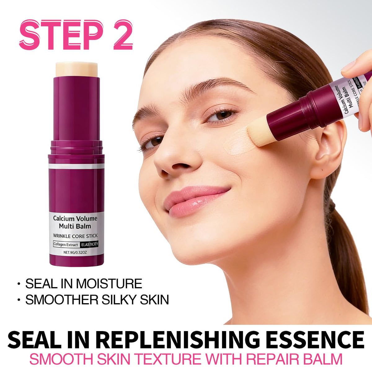 HUiPENGFEI balm texture close-up demonstrating smooth application and lightweight feel