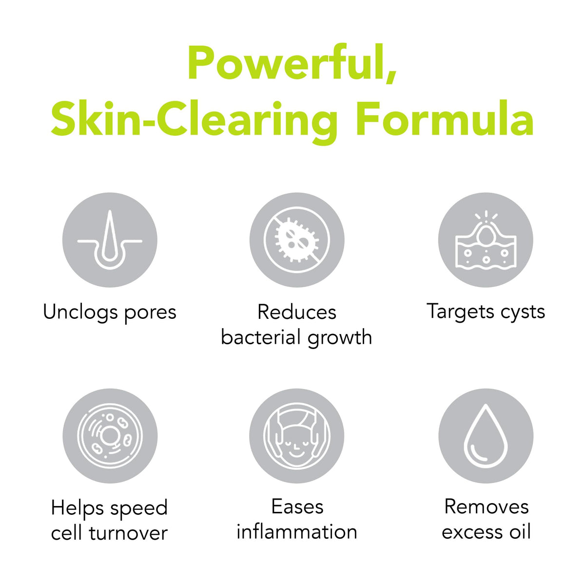humane texture gel closeup revealing non-foaming formula for effective cleansing