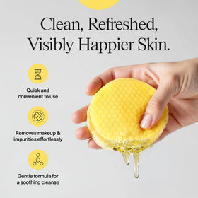 humanroots soaked pad solution highlighting turmeric and kojic acid infusion