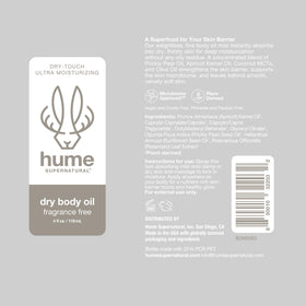 HUME SUPERNATURAL lifestyle shot on bathroom counter suggesting daily routine