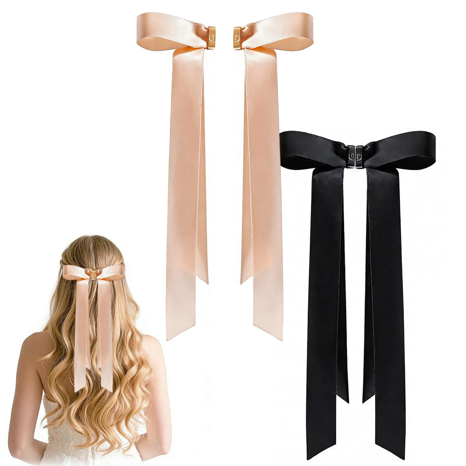 hurifeng bow clip front view showing sleek bow and secure hold