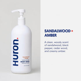 Huron ingredient lineup of coconut oil vitamin E and ginseng illustrating nourishing benefits