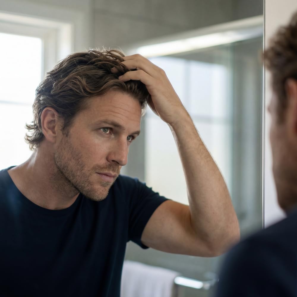 Huron label close-up listing clean ingredients for non-toxic grooming benefit