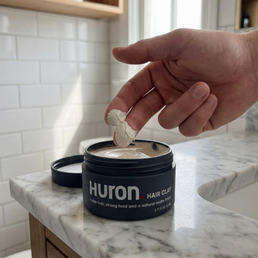 Huron jar beside common objects for size comparison and travel-friendly benefit