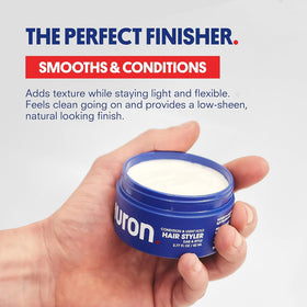 Huron cream texture close-up revealing smooth, lightweight formula