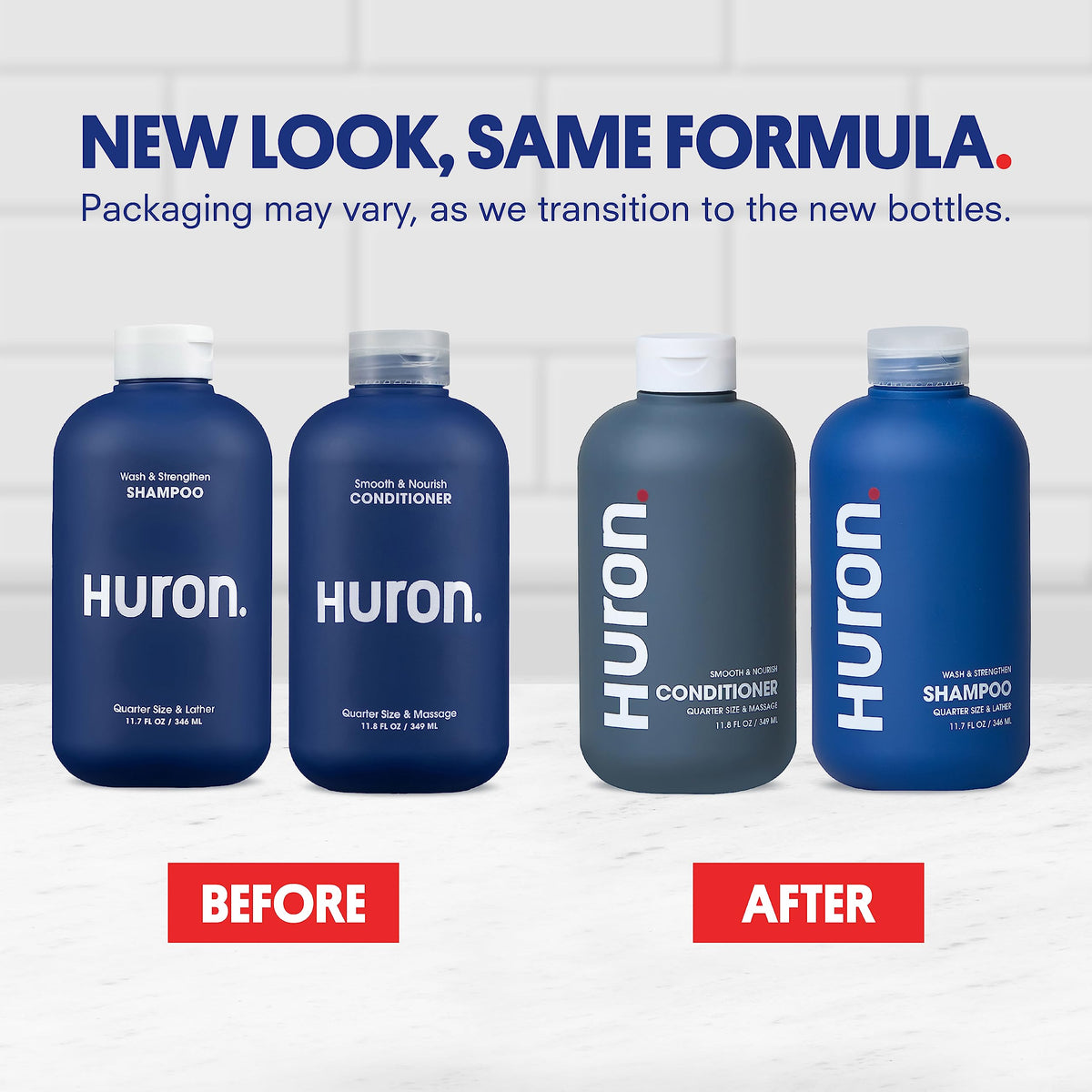 Huron pump dispenser close-up for easy use and mess-free dispensing