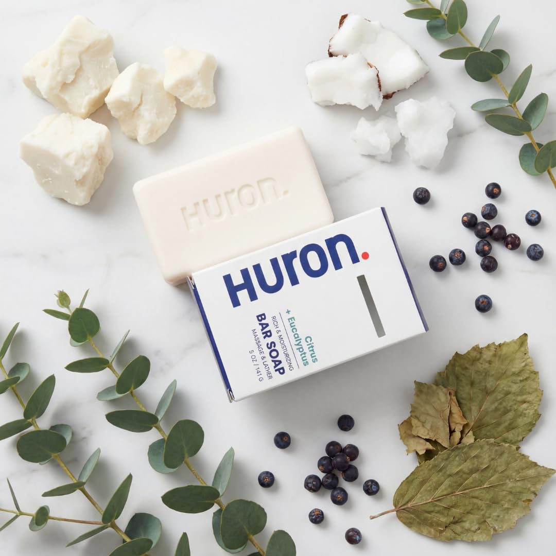 Huron three bars stacked to show pack quantity and convenience benefit