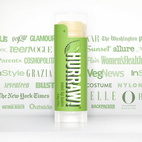 Hurraw! open tube angle showing balm stick for precise application benefit