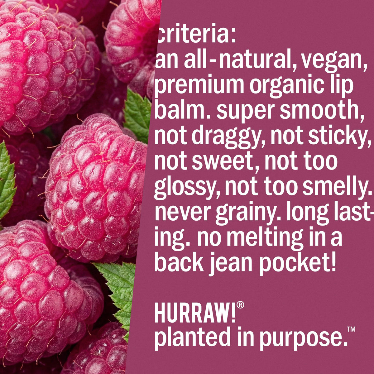 HURRAW! balm next to coin showing compact .17oz size and portability
