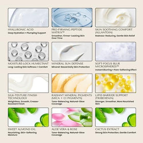 Hush Glow in a morning bathroom scene showing quick routine benefit
