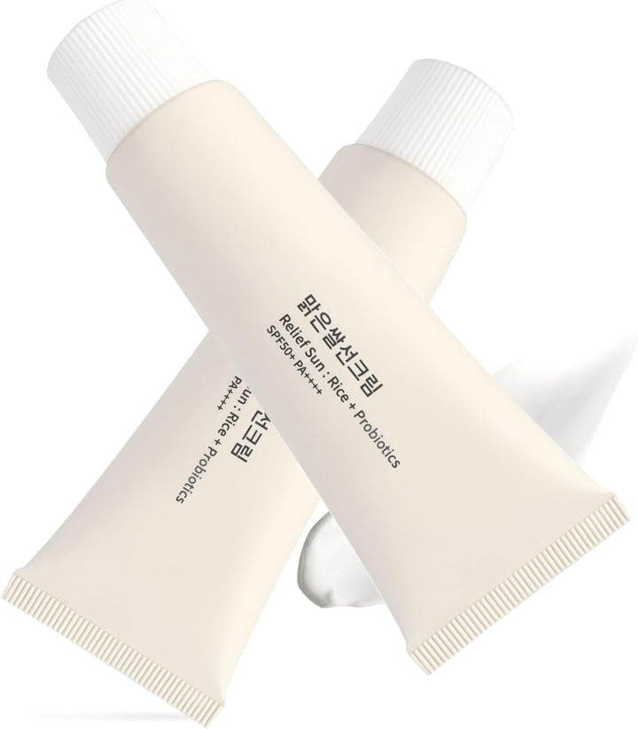 huxihom front packaging showing two tubes and clear SPF benefit