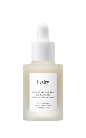 Huxley front packaging showing 30ml bottle and clean design, highlights portability