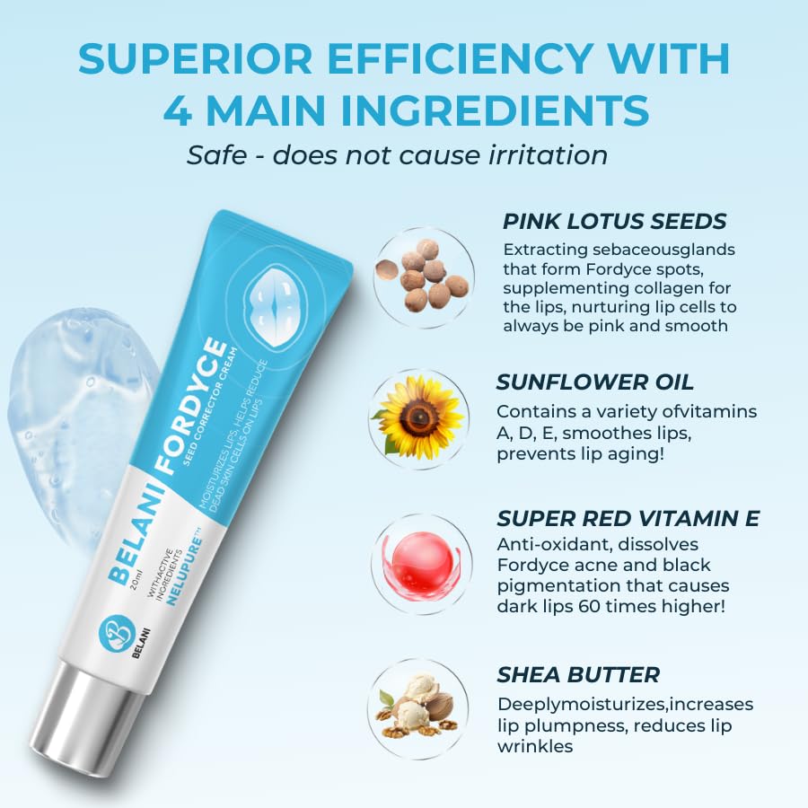 HVSun Belani being applied to lips for soothing moisture