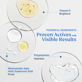 HYDRONOVA bottle on bathroom counter indicating morning routine compatibility