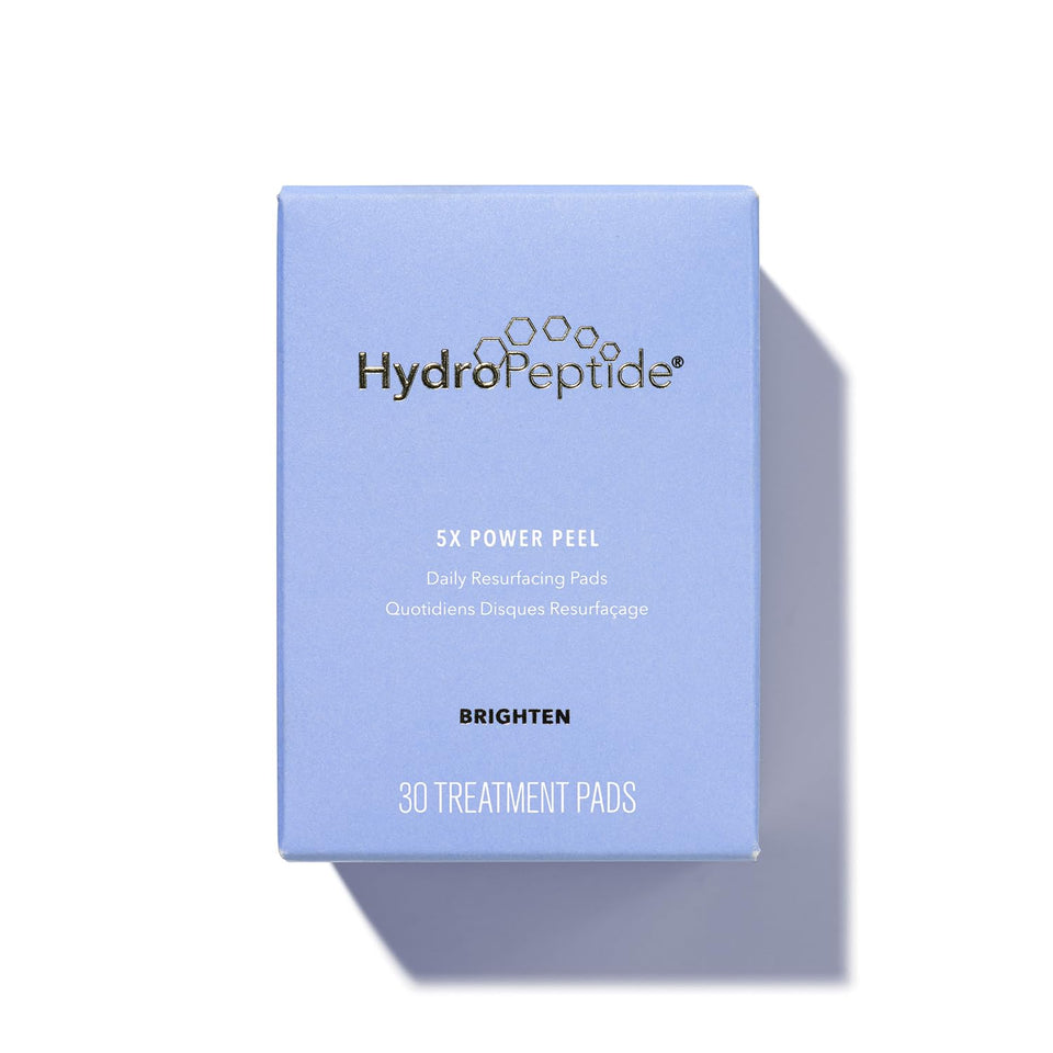 HydroPeptide jar front packaging showing product and benefits