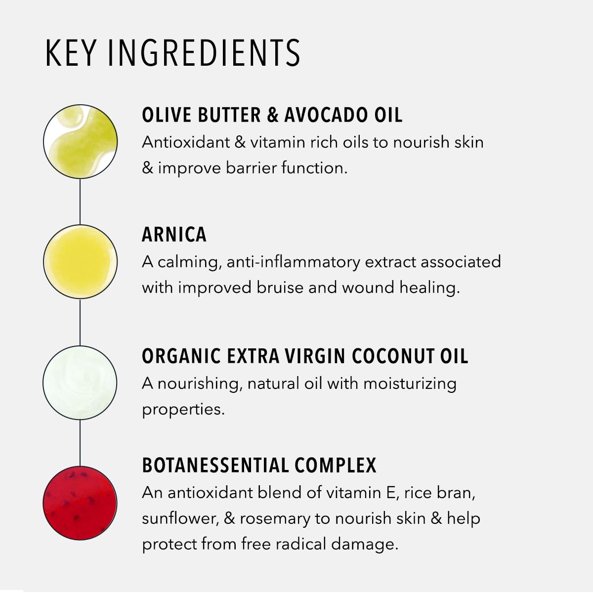 HydroPeptide label and ingredient list highlighting peptides and nourishing oils