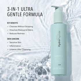 HydroPeptide foam texture close-up highlights creamy lather and hydrating feel