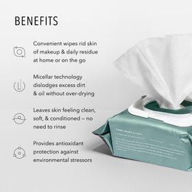 HydroPeptide cloth removing foundation to reveal clean skin and fast removal