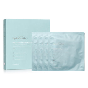 HydroPeptide front packaging showing four Collagel+ treatments for quick firming