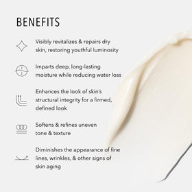 HydroPeptide cream being smoothed on hand demonstrating absorbency and nourishment